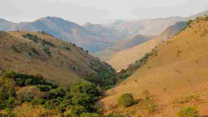 The South African mountains older than continents